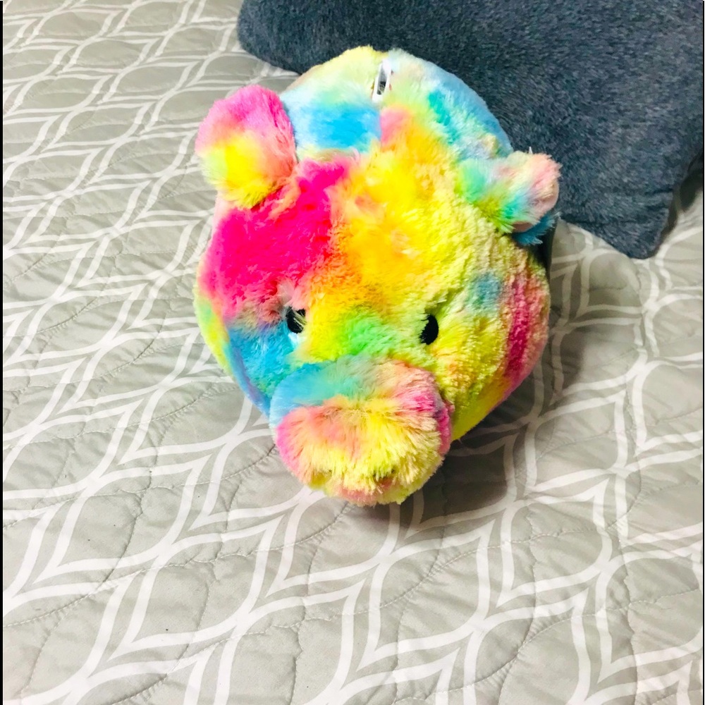 Plush piggy bank